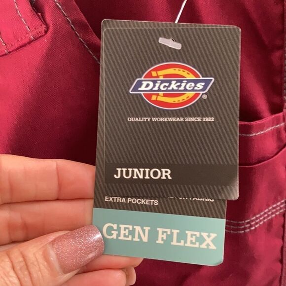 Dickies Gen Flex Scrub Pant Low Rise Drawstring Cargo 857455 - Picture 9 of 10